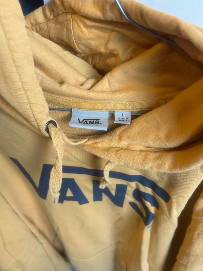 Sweet à capuche Vans homme taille L TBE - photo numéro 3