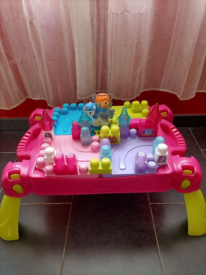 Table pliante princesse mega Bloks