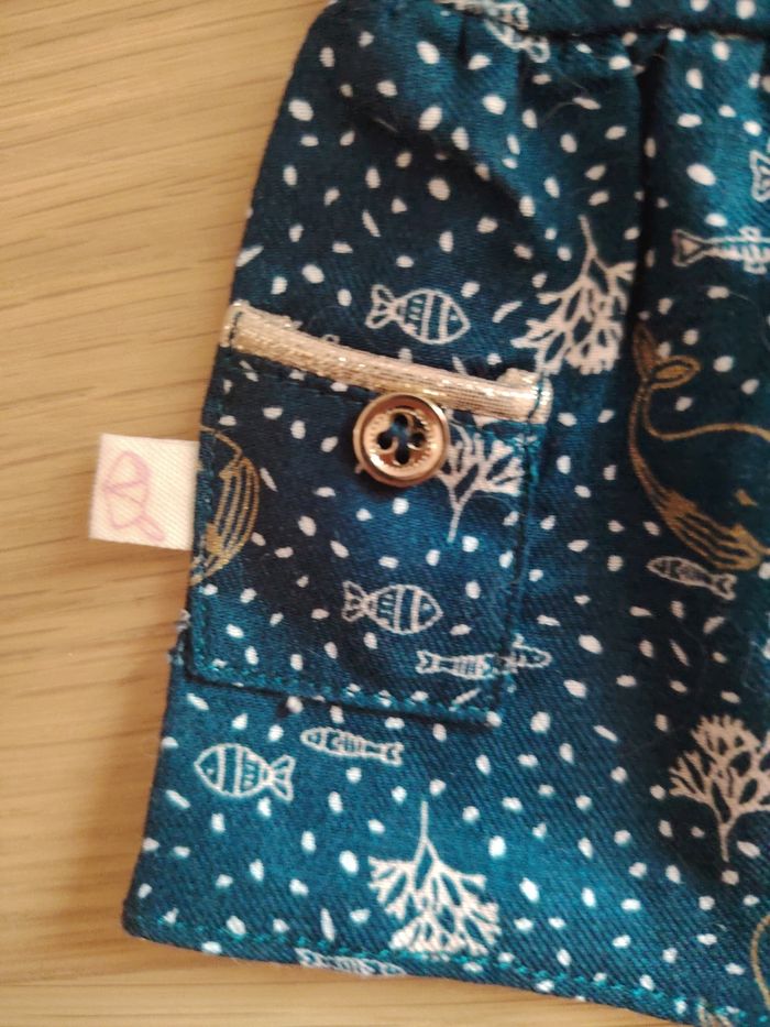 Robe sergent major pour poupée - photo numéro 3
