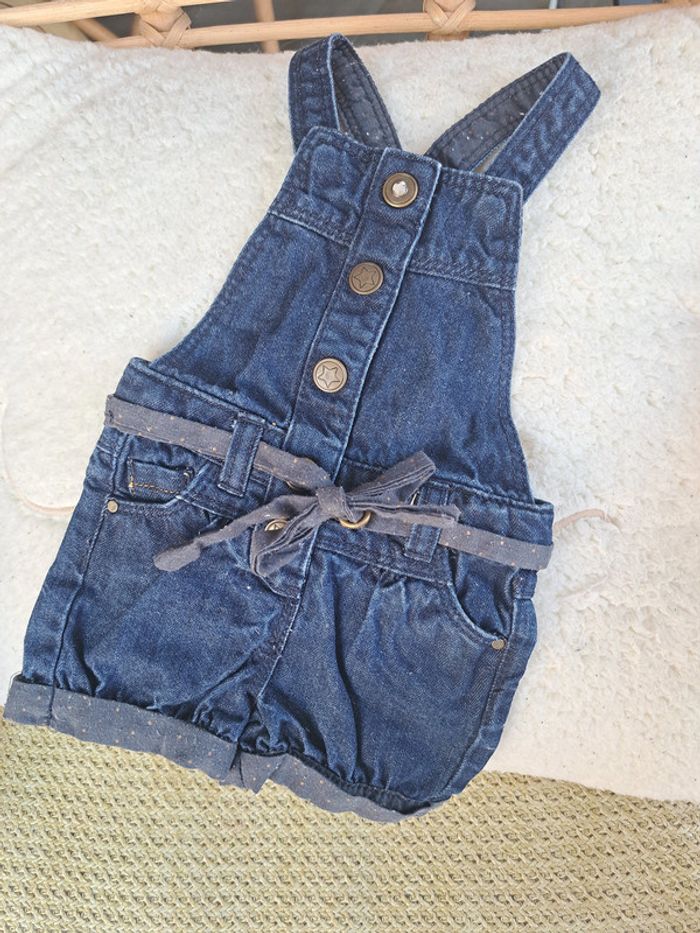 Salopette short