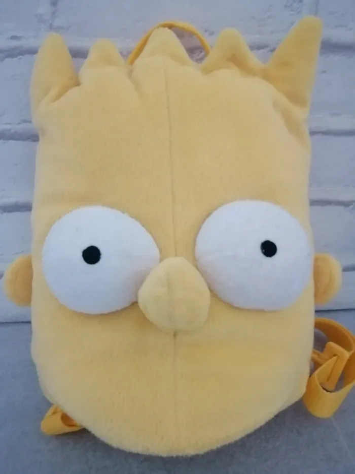 Sac à dos peluche Bart Simpson vintage
