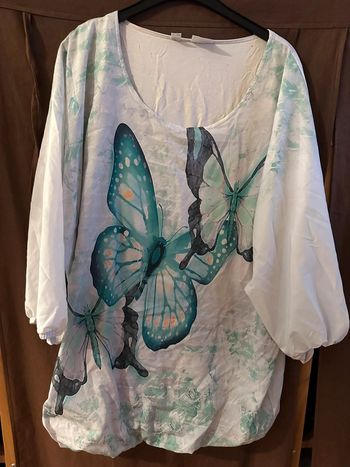 Blouse thème Papillons
