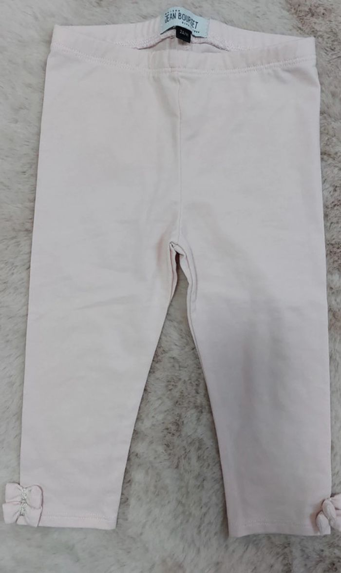 Legging rose pâle 24M