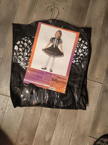 Déguisement squelette 8 ans neuf
