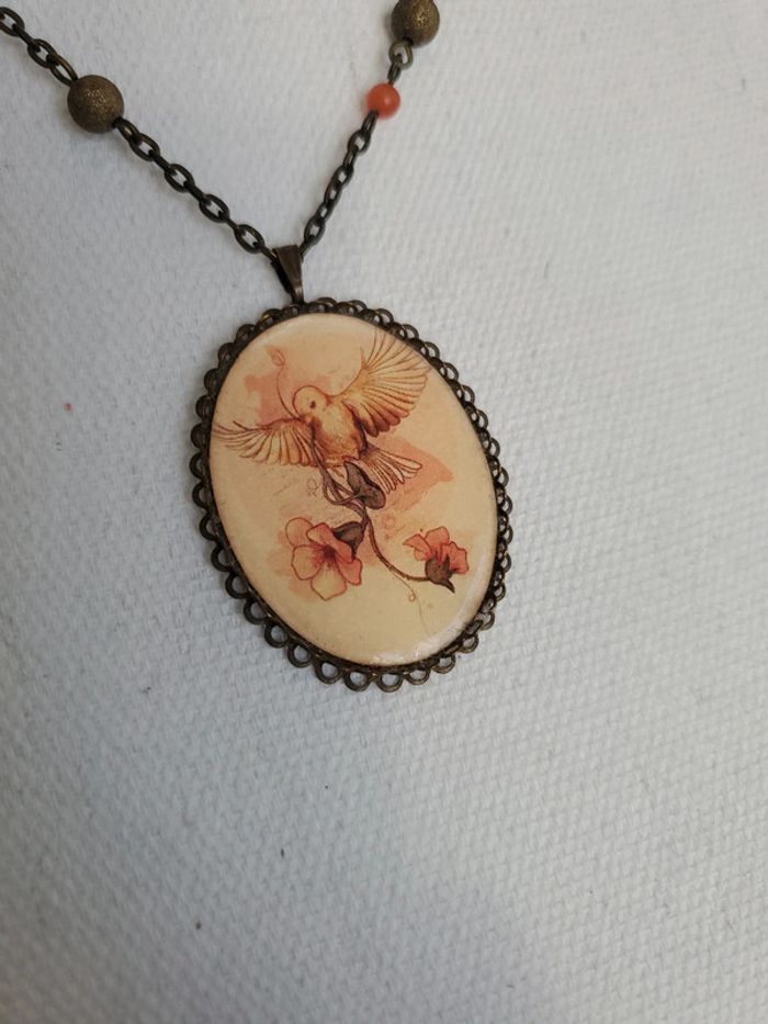 Collier Artisanale en résine - photo numéro 3