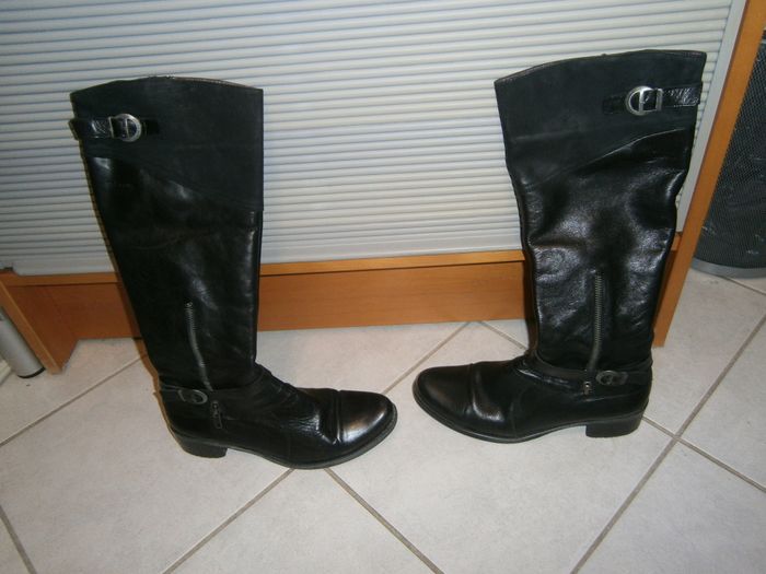 Bottes cavalières noires DORKING P39