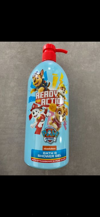 Gel douche avec pompe Pat Patrouille 1 litre