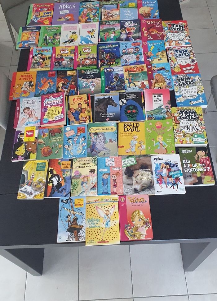 Divers livres pour les 6/12 ans