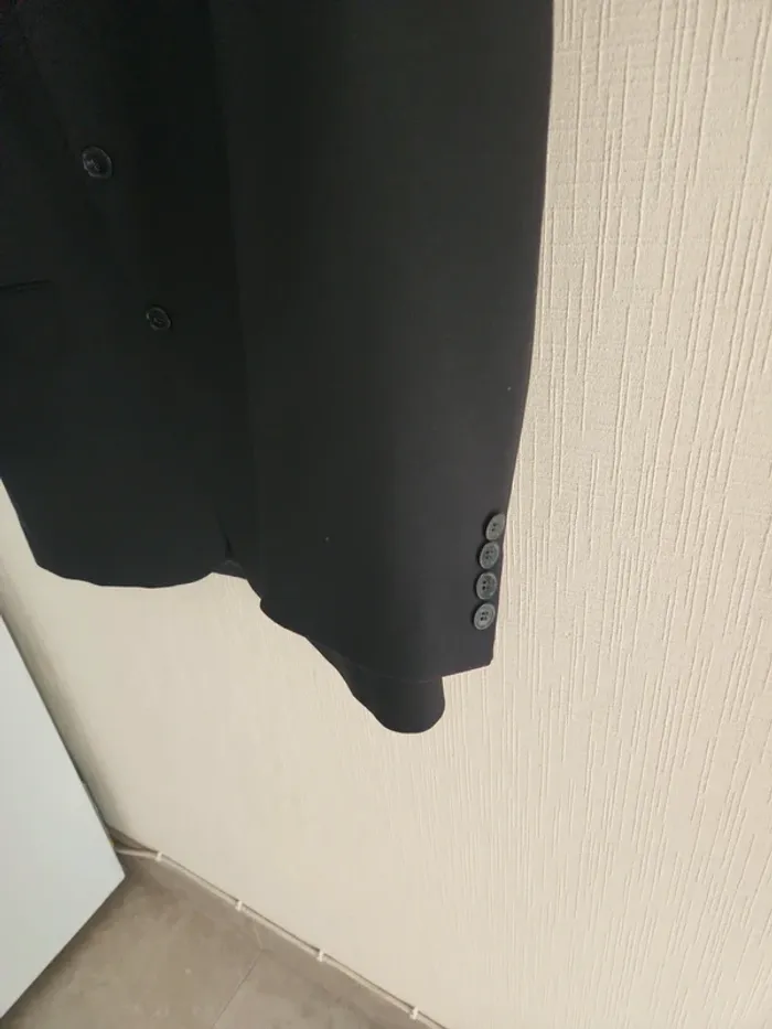 Veste de costume noire Griffe Noire L avec poches - photo numéro 7