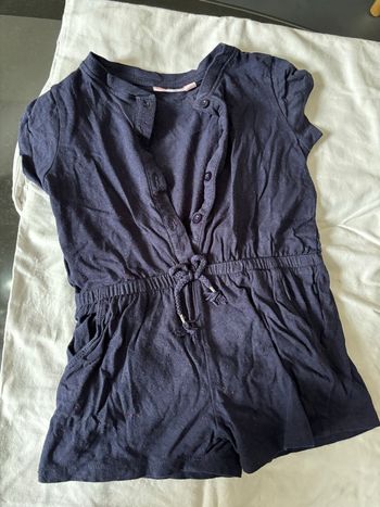 Combishort bleu marine 
