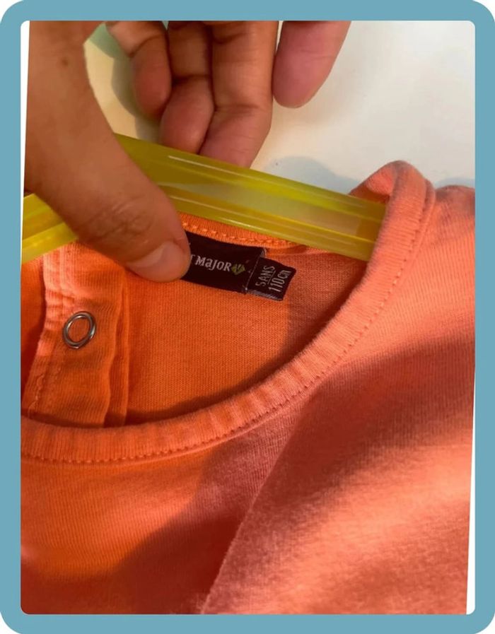 T-shirt manches courtes 5 ans sergent Major - photo numéro 2