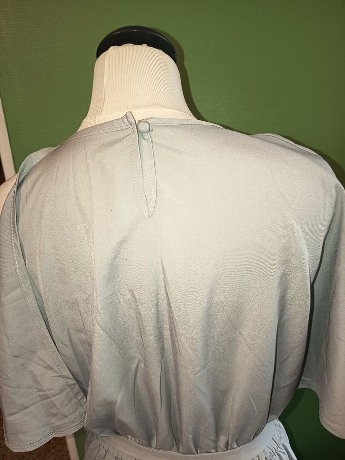 Robe de soirée grise perle - photo numéro 6