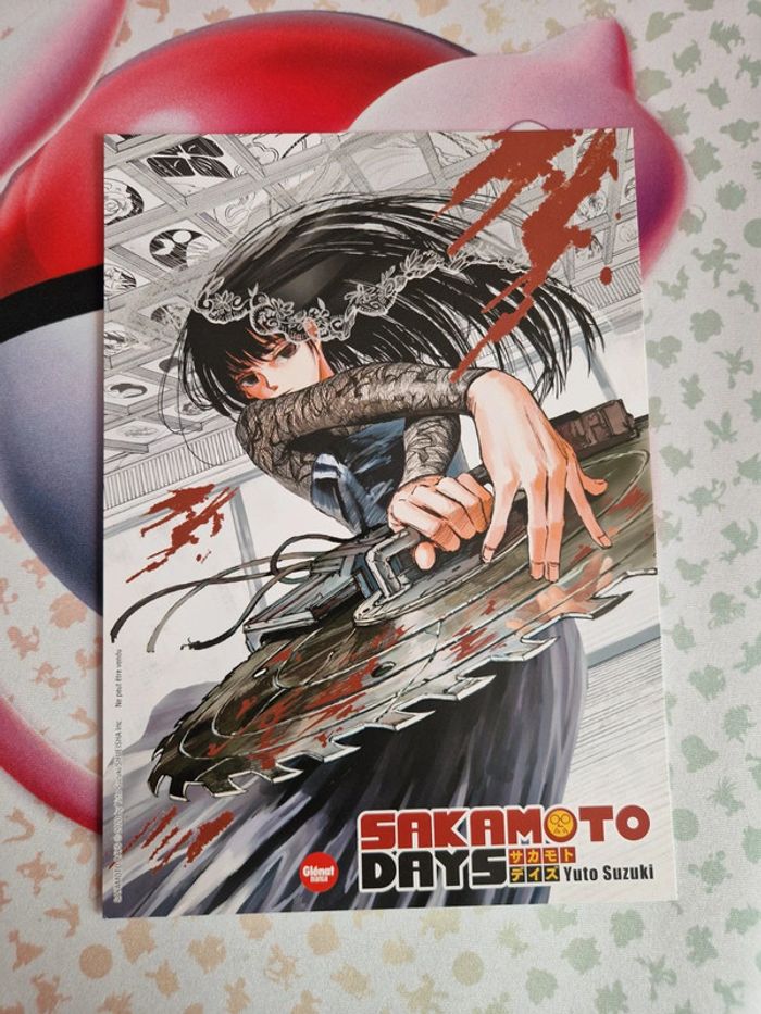 Ex-libris Sakamoto days - photo numéro 3