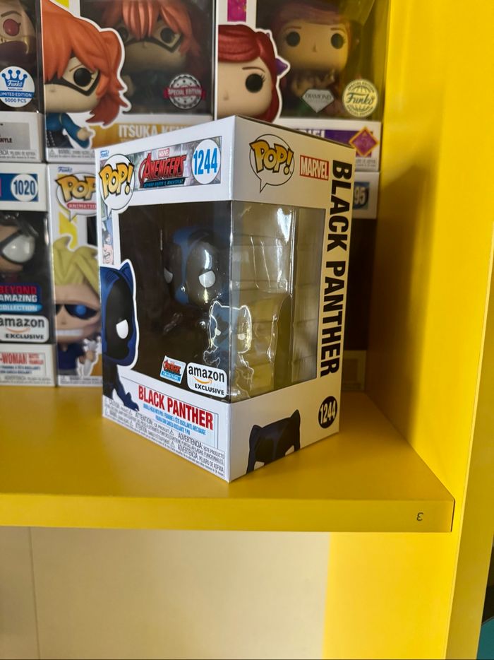 Funko Pop! 1244 - Marvel Avengers Beyond Earth’s Mightiest - Black Panther - Amazon Exclusive - photo numéro 2