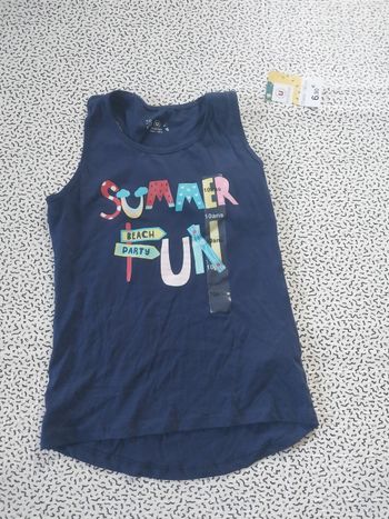 Débardeur fille 10 ans – SUMMER FUN