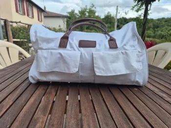 Petit sac de voyage Blanc