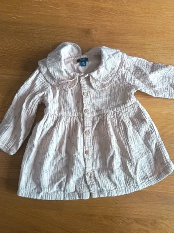 Robe gaze de coton