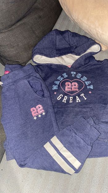 Ensemble jogging 3/4 ans
