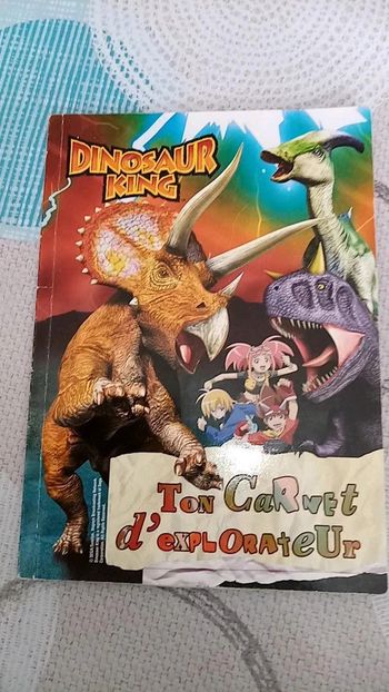 Livre Dinosaur King Ton carnet d'explorateur