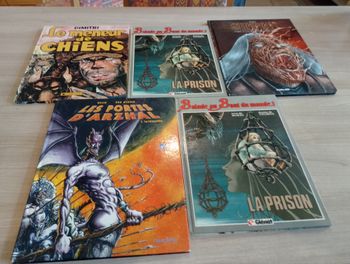   Lot de 5 BD, divers,(5, 99 les 5)(9)