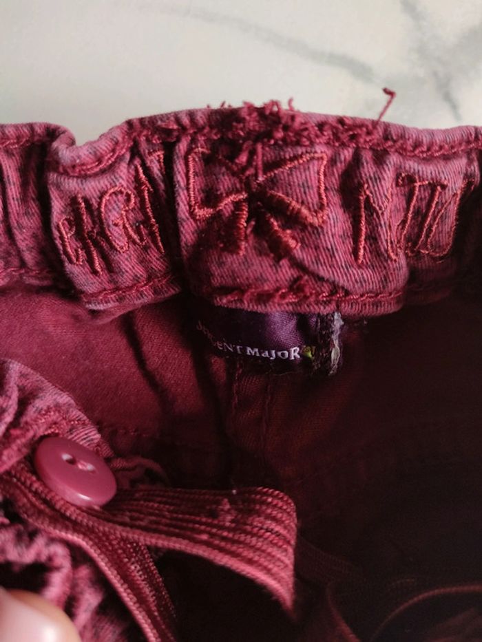 Pantalon bordeaux - photo numéro 3