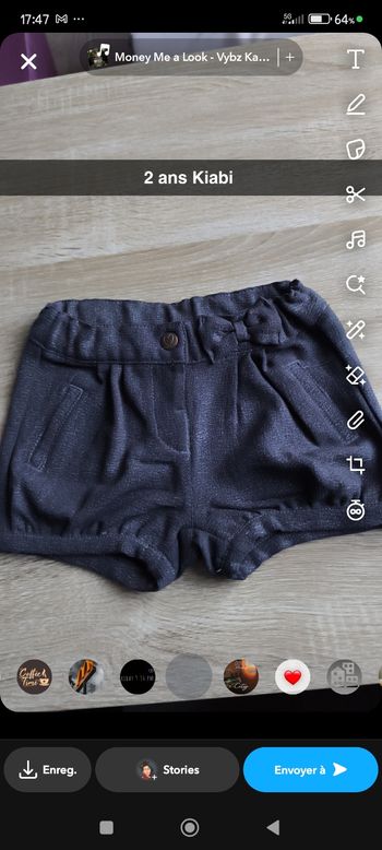 Short 2 ans