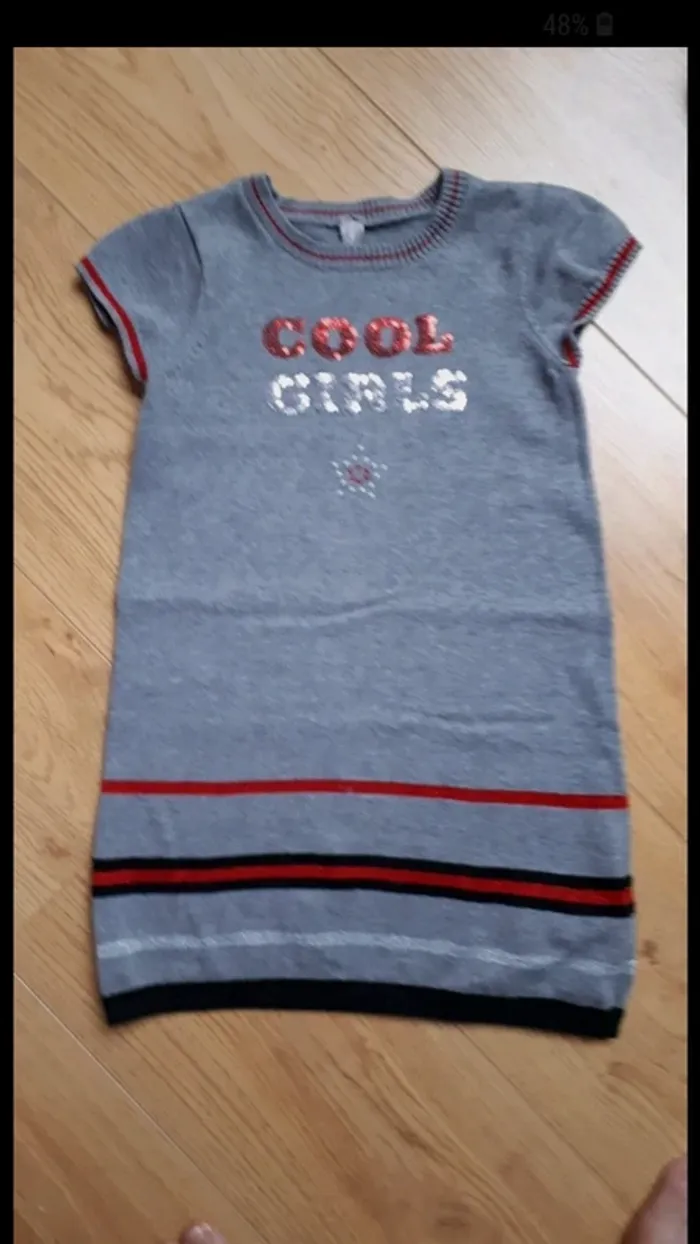 Robe avec sequins orchestra