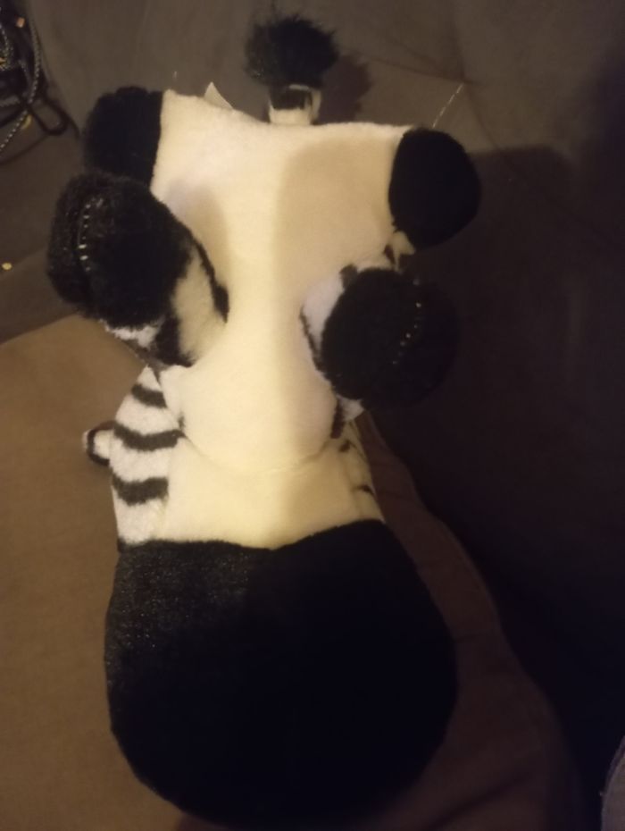 Peluche zèbre - photo numéro 4