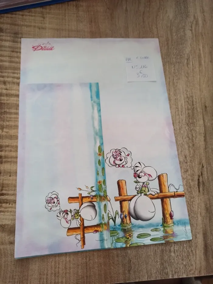 Papier à lettre Diddl 116 3,00€