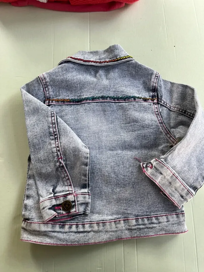 Veste en jean 2 ans - photo numéro 3