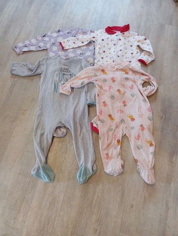 4 pyjamas/dors bien 24 mois