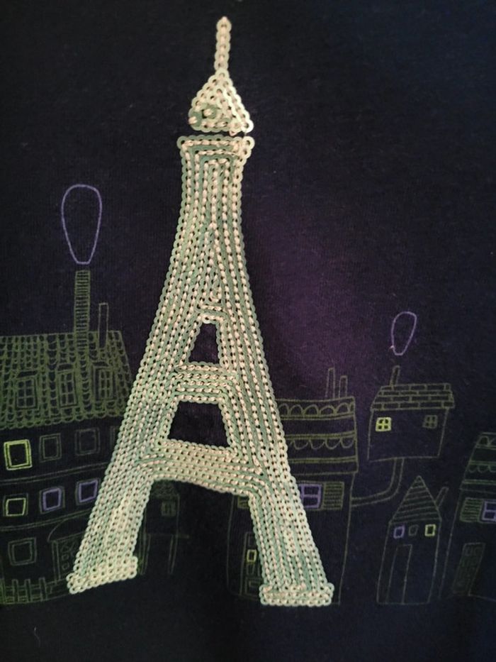 T-shirt fille, manches longues - photo numéro 3