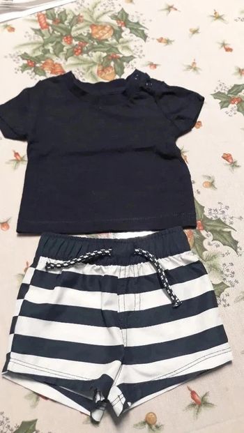 Ensemble d'été bébé garçon 👦 62 cm 3 mois