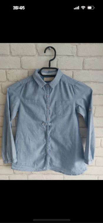 Chemise manche longue  Zara Girls taille 5 - 6 ans