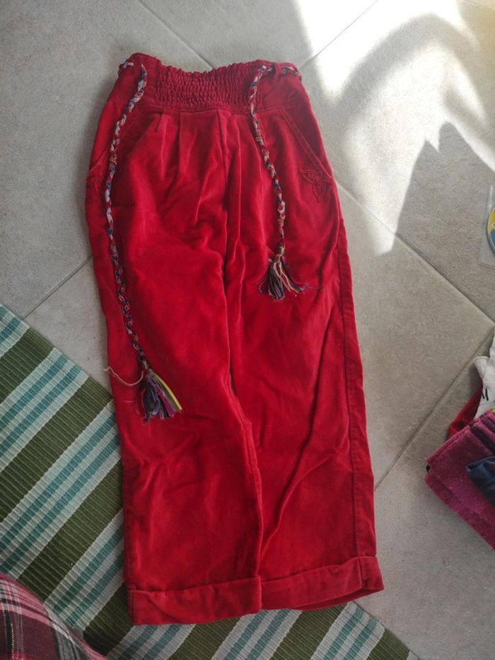 Pantalon en velours 6 ans Éliane et lena