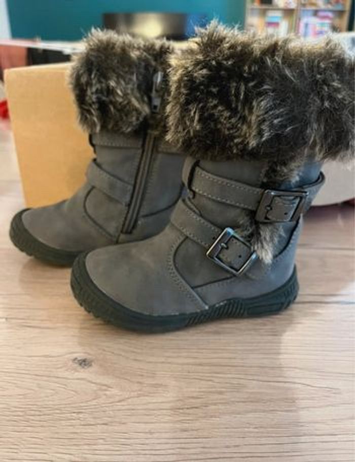 Bottes avec fourrure fille