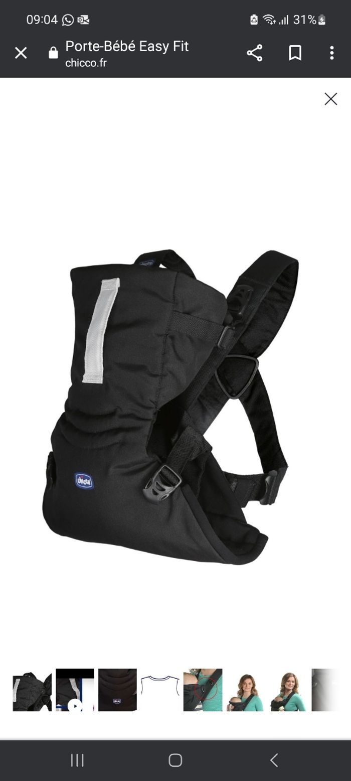 Vente porte-bébé Chicconeuf sans emballage - photo numéro 5