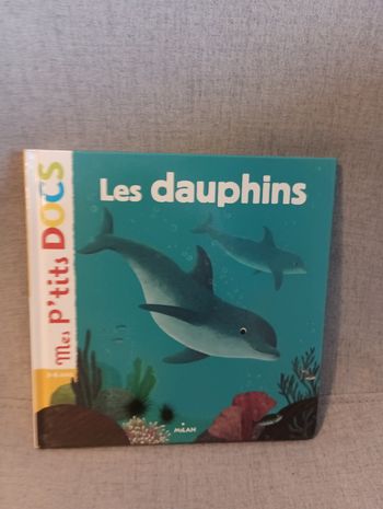 Livre p'tit docs les dauphins