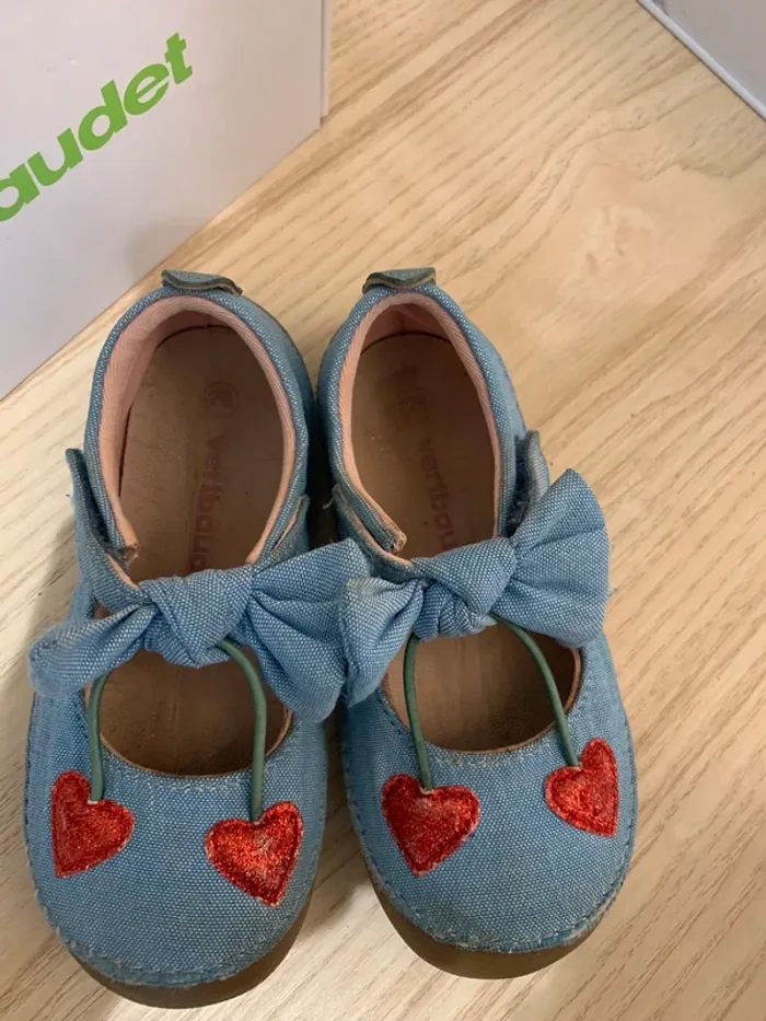 Ballerines bleues denim - photo numéro 3