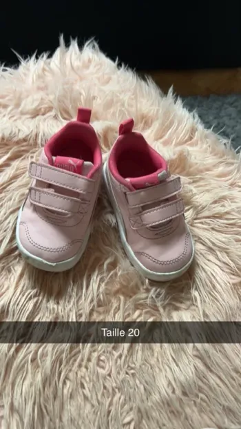 Basket puma fille taille 20