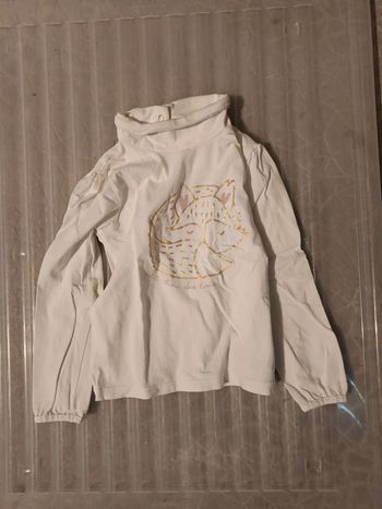 # 4 ans # tee shirt col roulé Gémo