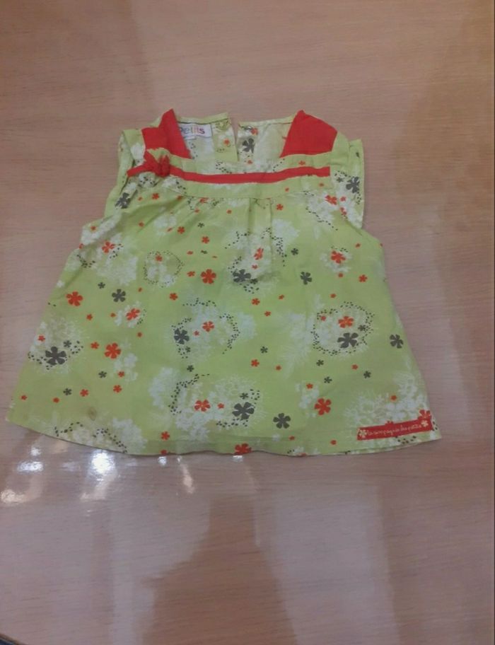 Ensemble sergent major bébé fille 6 mois - photo numéro 2