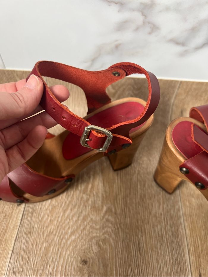 Sandales rouge - photo numéro 4