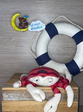 SJ13 doudou crabe 🦀 saint James