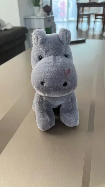 Peluche hippopotame
