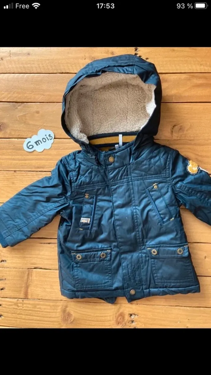 Manteau hiver garçon