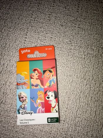 Carte yoto Disney les classiques 
