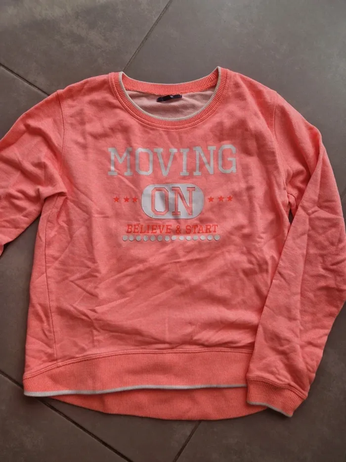Pull corail femme - photo numéro 2