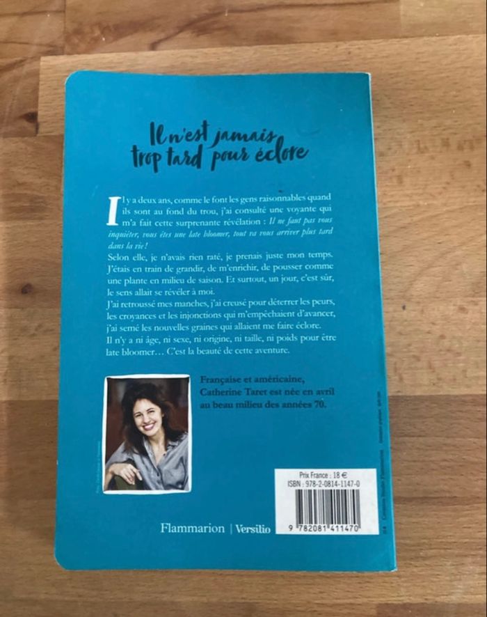 Il n’est jamais trop tard pour éclore de Catherine Taret - photo numéro 2