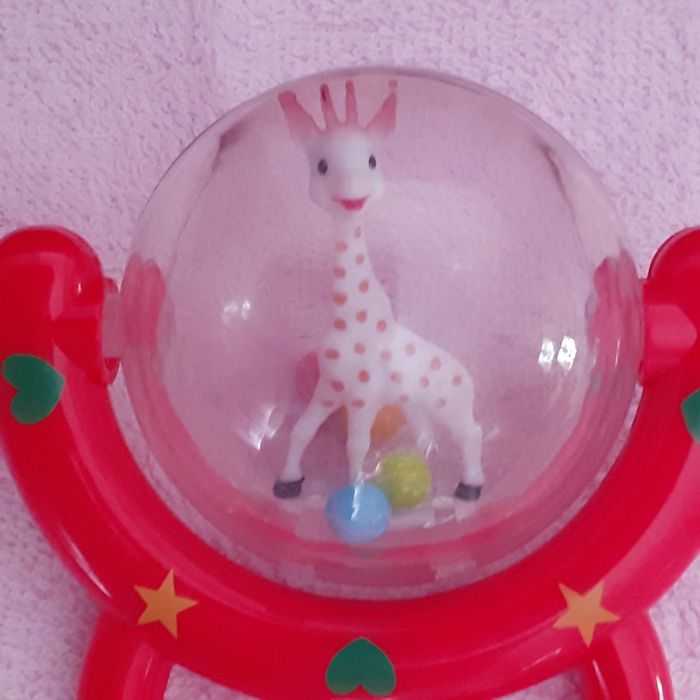 Sophie la girafe: Doudou avec grelot+ Hochet - photo numéro 6